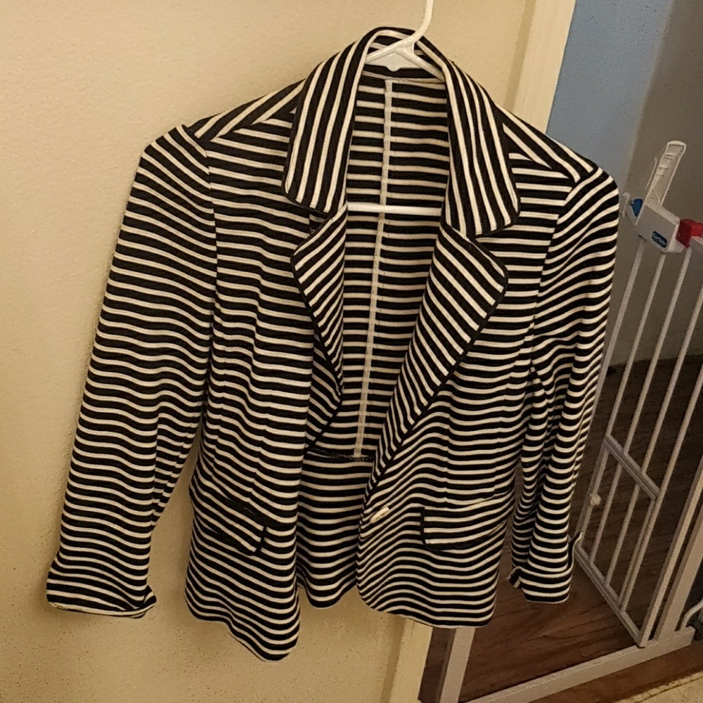 Cute Striped Blazer
